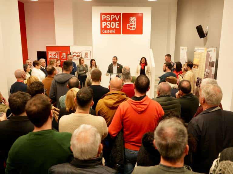 Samuel Falomir revalida el liderazgo del PSPV-PSOE de Castelló y promete “dejarse la piel” para recuperar en 2027 las alcaldías, la Diputació y la Generalitat.