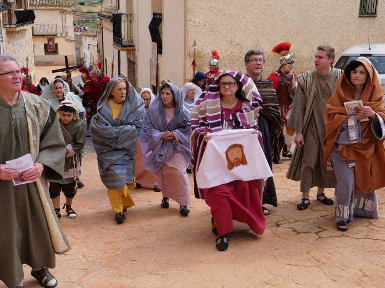 La Cofradía de la Purísima Sangre organizó la peregrinación a Torrehermosa, a la que asistieron unas 150 personas de Vila-real, Burriana, Les Alqueries y Alfondeguilla.