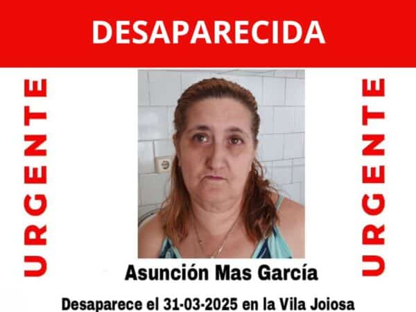 Buscan a una mujer desaparecida en La Vila Joiosa, Alicante Buscan a una mujer desaparecida en La Vila Joiosa, Alicante