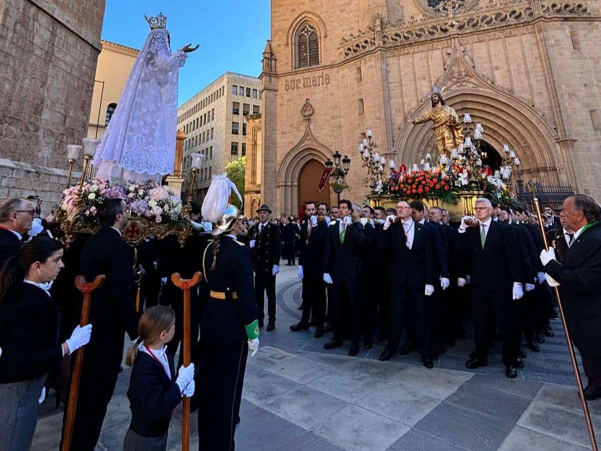 Castellón celebra el tradicional Encuentro y da la bienvenida a la Pascua de Resurrección