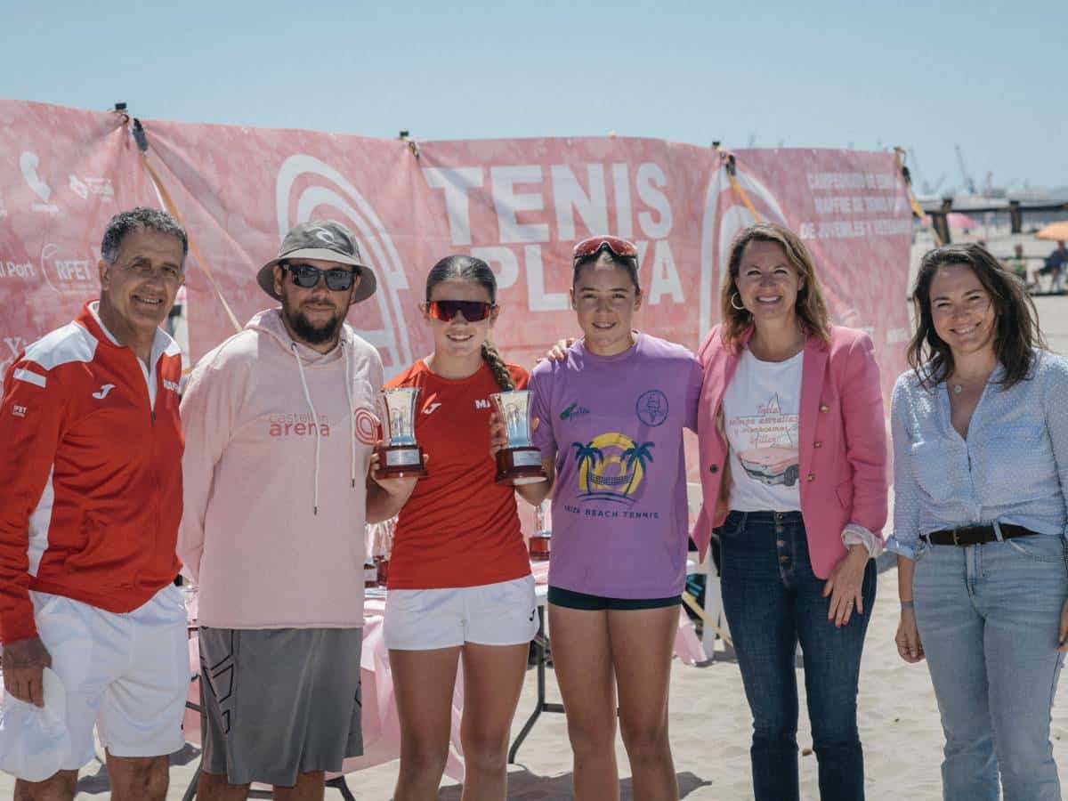 Castellón brilla con el Campeonato de España de Tenis Playa en el Grao