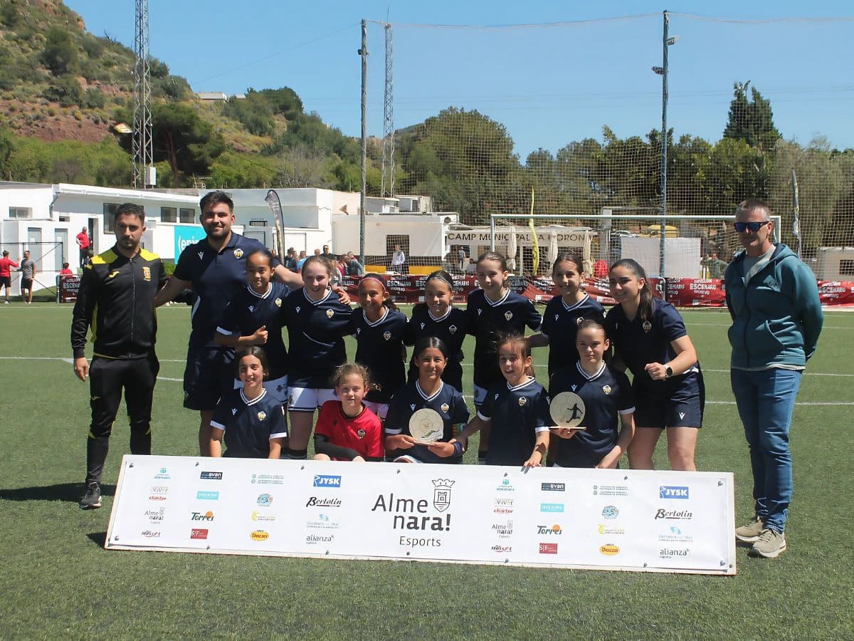 El CD Castellón se proclama campeón del Torneo Femenino de Fútbol Base Vila d’Almenara