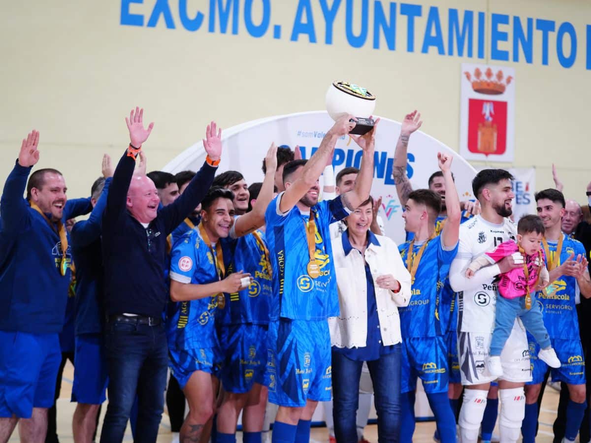 El Servigroup Peñíscola FS se corona nuevamente campeón de la Supercopa Comunitat