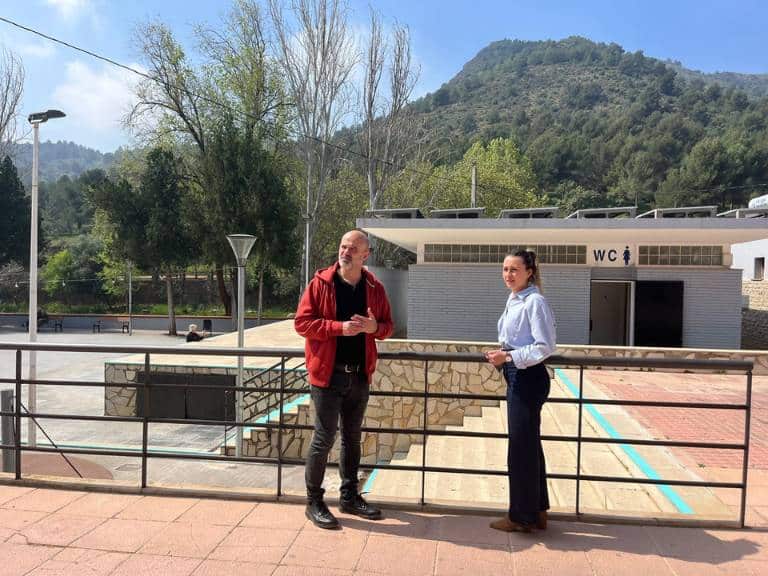 Las placas solares cubrirán el 66,1% del consumo energético de la actividad turística en el Paratge de Sant Josep.