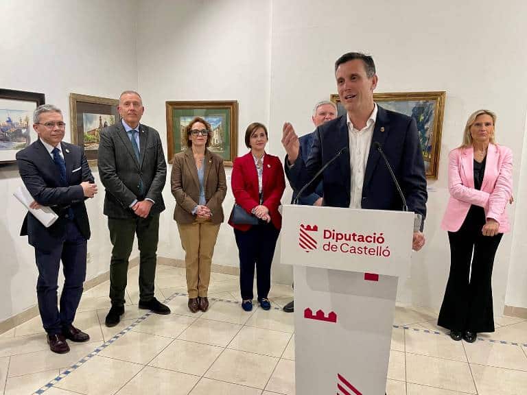 La exposición, parte del III Año Mariano de Lledó, muestra diversas interpretaciones de destacados pintores castellonenses sobre la Basílica del Lledó.