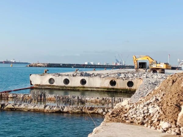 PortCastelló inicia la segunda fase de mejora del Muelle Transversal Exterior