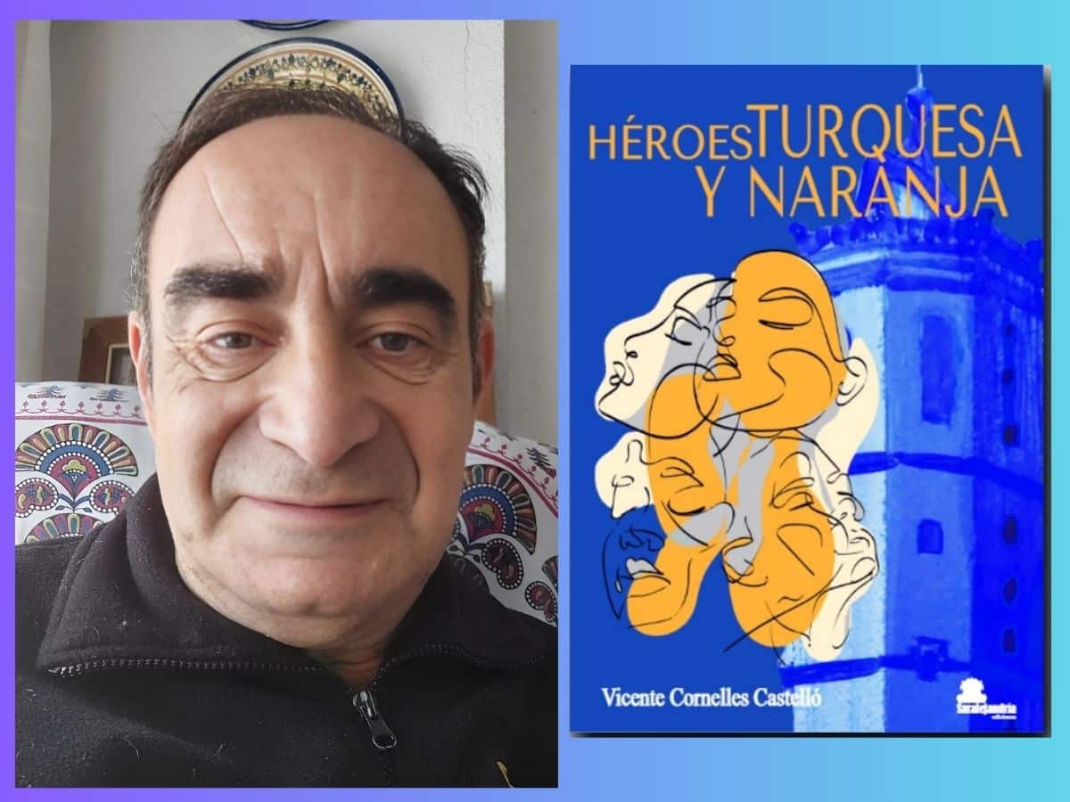Vicente Cornelles presenta en Castellón su nuevo libro ‘Héroes turquesa y naranja’