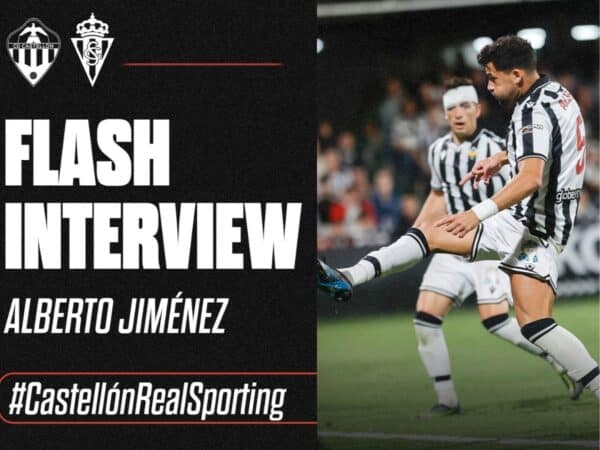 Alberto Jiménez: «No esperaba menos de nuestra afición»