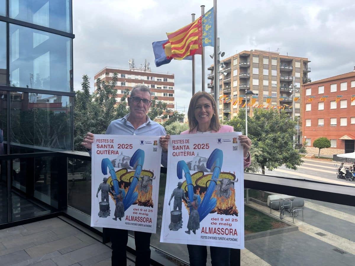 Almassora anuncia el ganador del Concurso del Cartel de las Fiestas de Santa Quitèria 2025