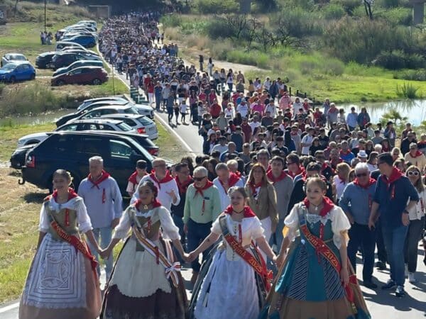 Almassora revive su devoción por Santa Quitèria con una multitudinaria Romería