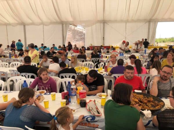 Almassora saborea la fiesta con su tradicional Concurso de Paellas