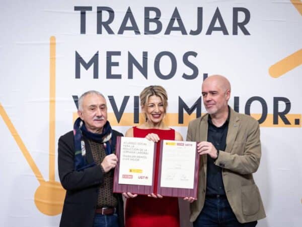 Aprobación inminente de la reducción de la jornada laboral, según Yolanda Díaz