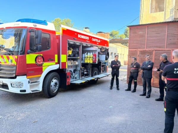Castellón refuerza su Parque de Bomberos con un nuevo Furgón de Salvamentos Varios