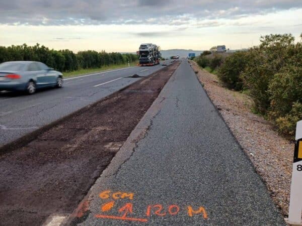 Cortes de tráfico en la N-340 entre Nules y Moncofa por obras de mejora del firme
