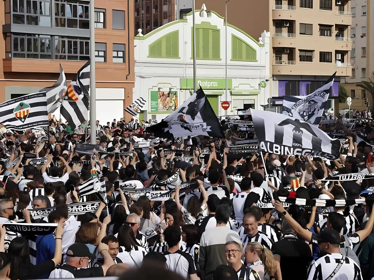 El CD Castellón celebra un año de su histórico ascenso a Segunda División