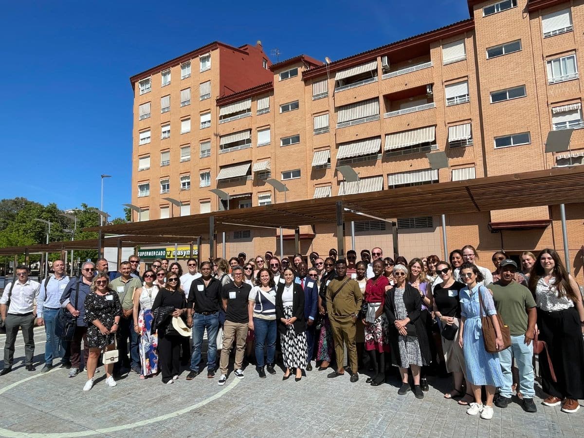 El proyecto DivAirCity en el Grao de Castellón capta la atención de técnicos de la UE