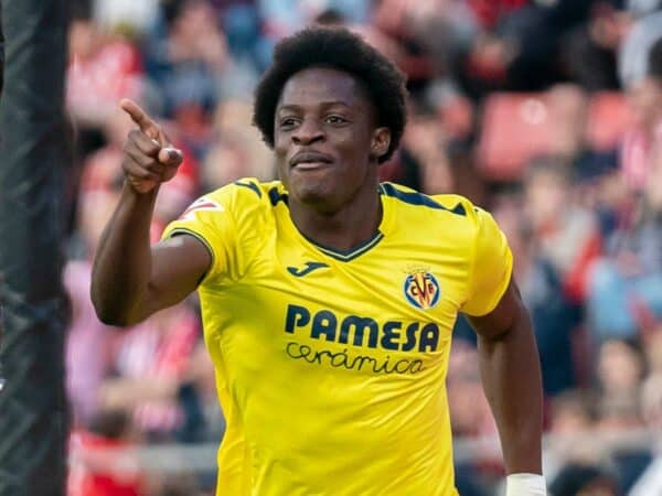 Etta Eyong rescata al Villarreal CF con un gol de oro en Montilivi