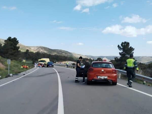 Fallece un motorista de la Vall d’Uixó en un choque frontal con un conductor drogado Fallece un motorista de la Vall d’Uixó en un choque frontal con un conductor drogado