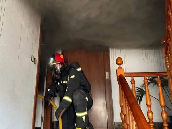 Incendio en una vivienda de Xodos moviliza a los Bomberos de Castellón