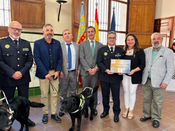 La Policía Local de Castellón recibe un galardón en la I Gala de Premios Accesibles