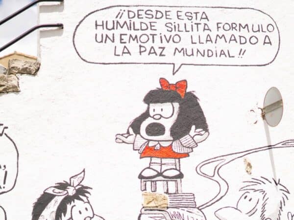 Mafalda toma las calles de Vilafranca en la quinta edición del Festival Xilòfag