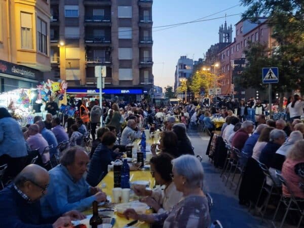 Multitudinaria cena de ‘Pa i Porta’ Santa Quitèria 2025 en Almassora