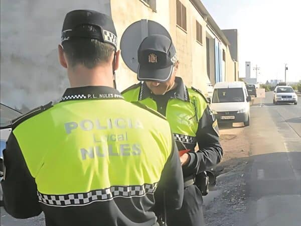 Pillado en Nules en un control rutinario con maquinaria robada valorada en 8.000 euros