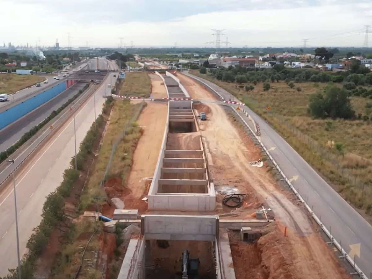 PortCastelló lanza un vídeo ‘a vista de pájaro’ del avance de los accesos ferroviarios