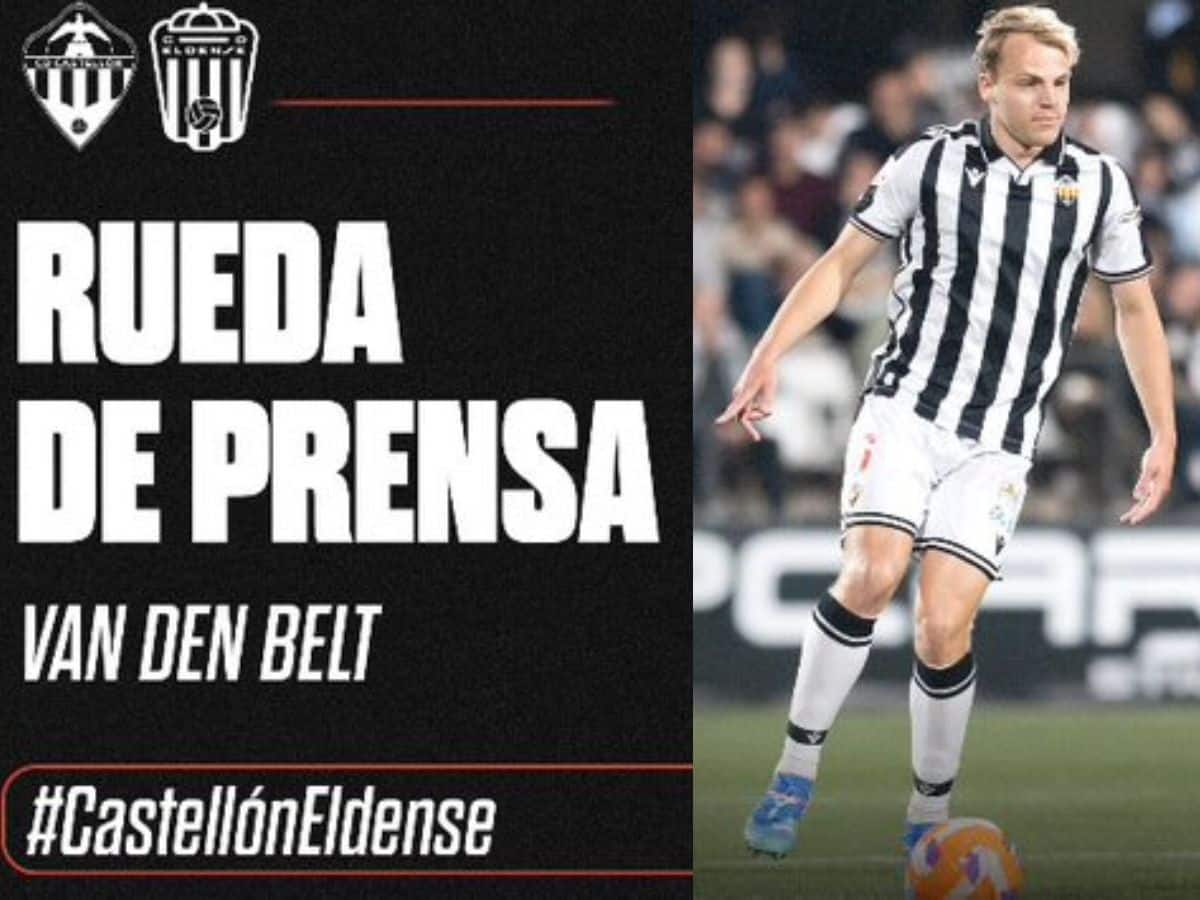 Thomas van den Belt: «Partido importante el domingo, vamos a por los tres puntos»
