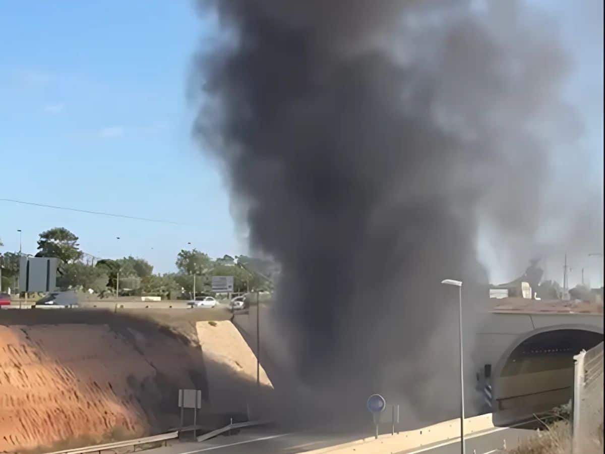 La carga inflamable del vehículo, combinada con la ubicación del siniestro dentro del túnel, provocó un incendio "muy virulento"