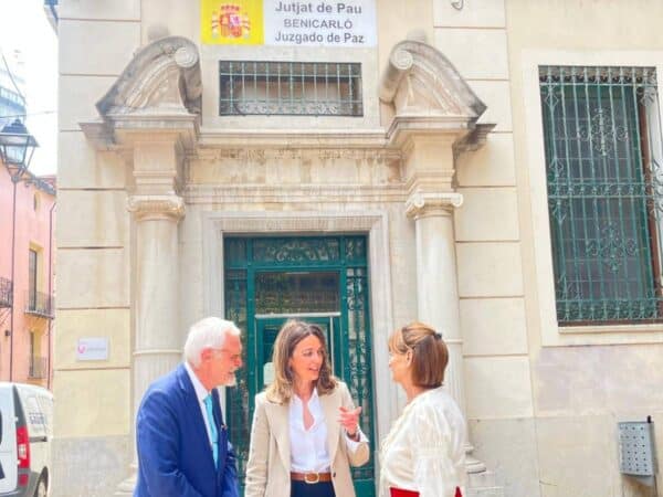 Videoconferencias en 12 Juzgados de Paz de Castellón: Adiós a los desplazamientos